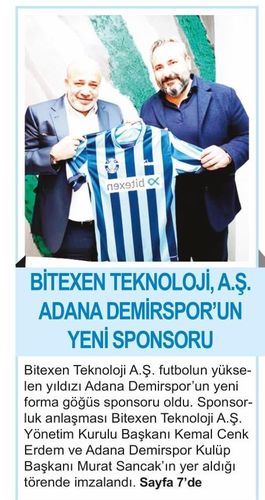 Bitexen Teknoloji A.Ş. Adana Demirspor'un Yeni Sponsoru-thumbnail-image